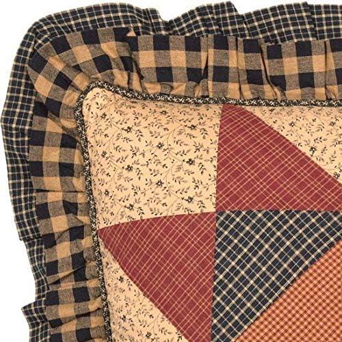 Maisie Patchwork Cotton Reversible Throw Pillow