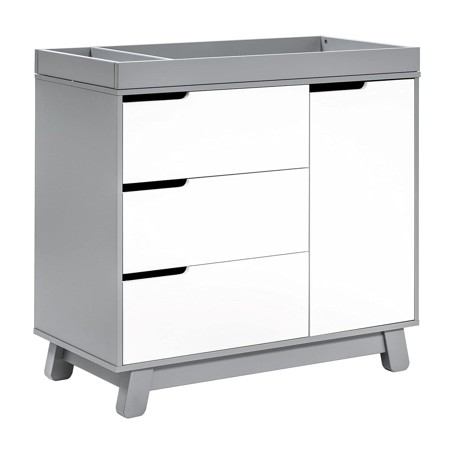 Hudson 3-Drawer Changer Dresser with Removeable Changing Tray