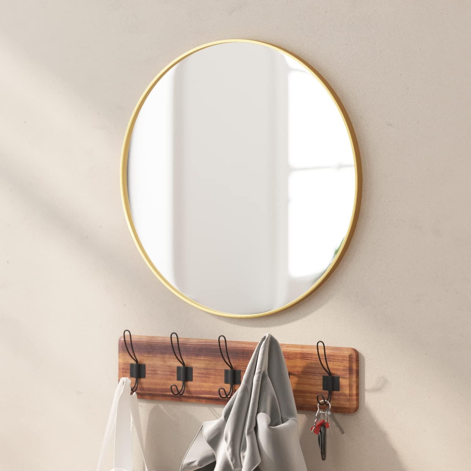 Taylor & Logan Metal Round Wall Mirror