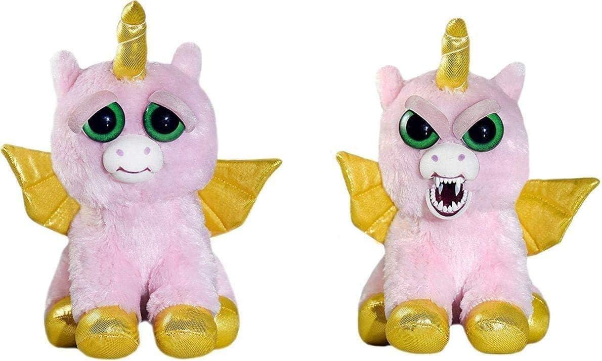 Feisty Pets 8-Inch Plush - Ali Cornball the Winged Unicorn