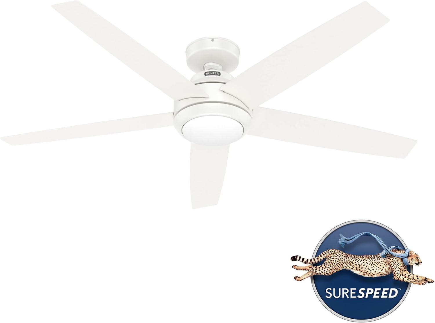 Hunter Fan 52" Zayden 5 - Blade Ceiling Fan With Lights and Remote