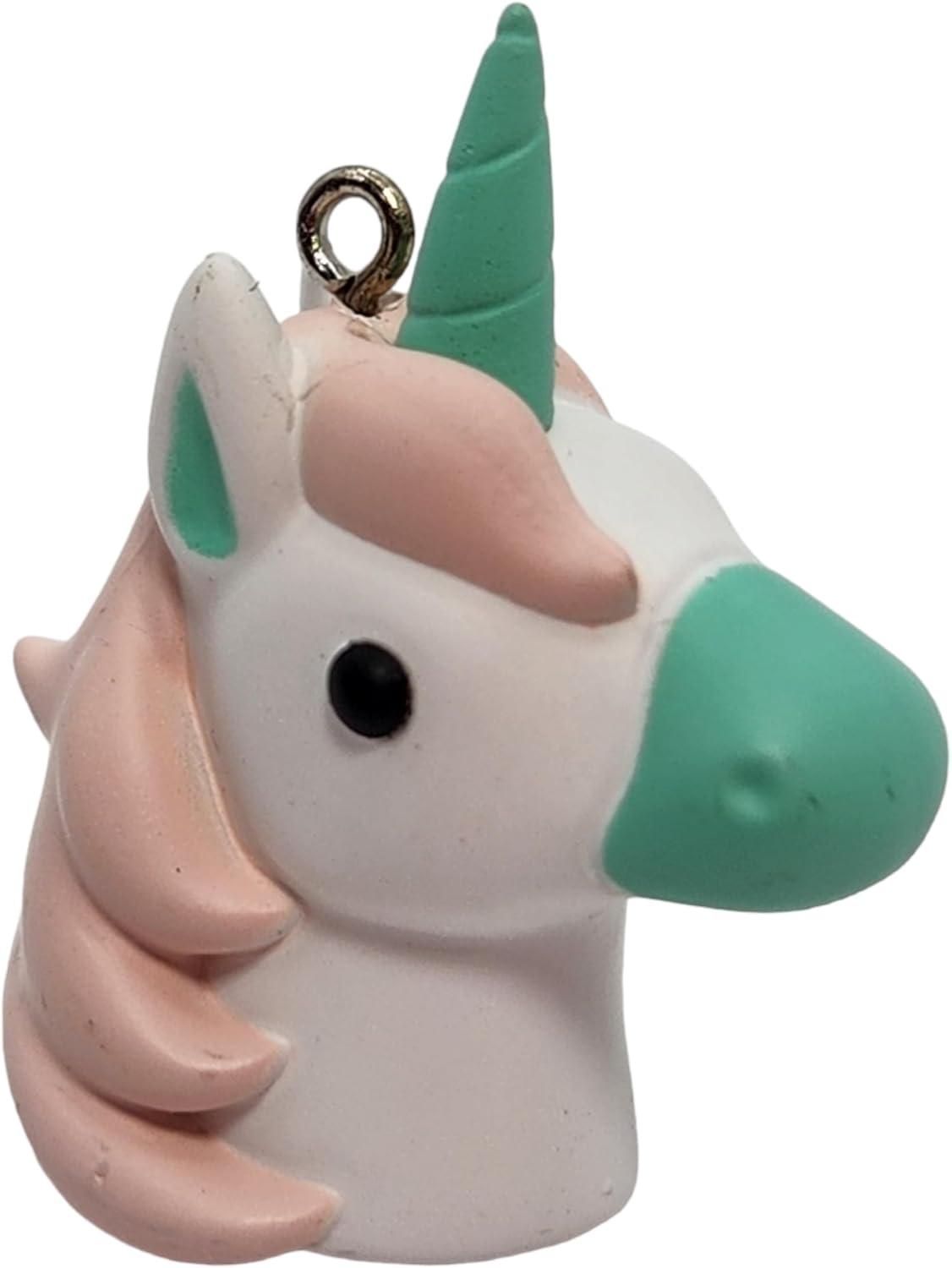 Miniature Pastel Unicorn Christmas Tree Ornament