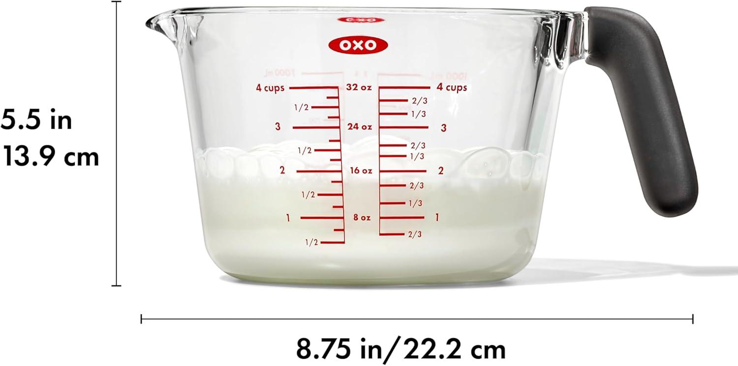 OXO 4-Cup Glass Measuring Cup