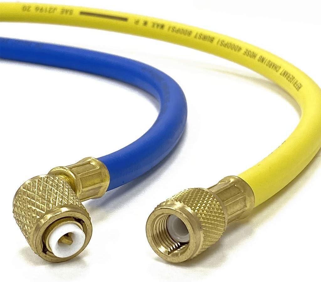 Mini Split 5/16 in. R410a Low Side Suction Charging Service Gauge Hose Set Port