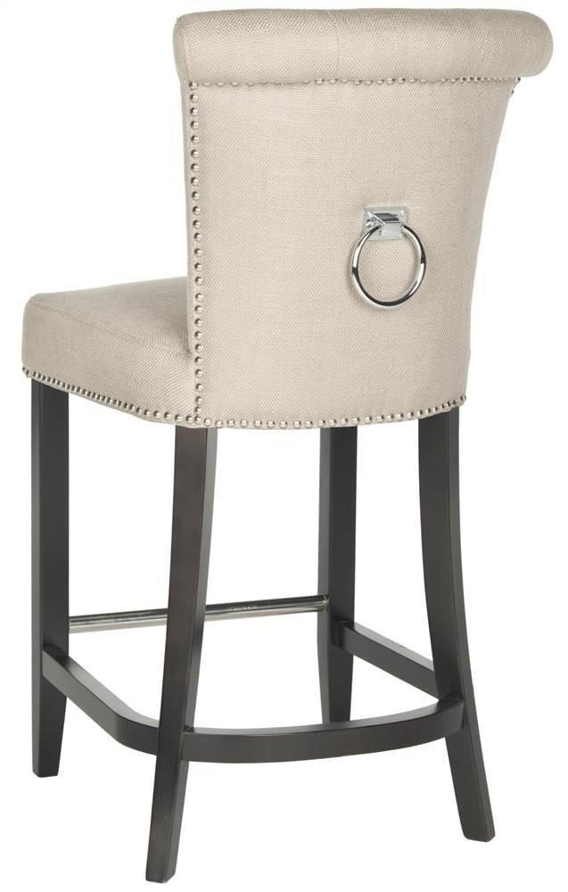 Addo Ring Counter Stool - HUD8241 - Beige - Safavieh
