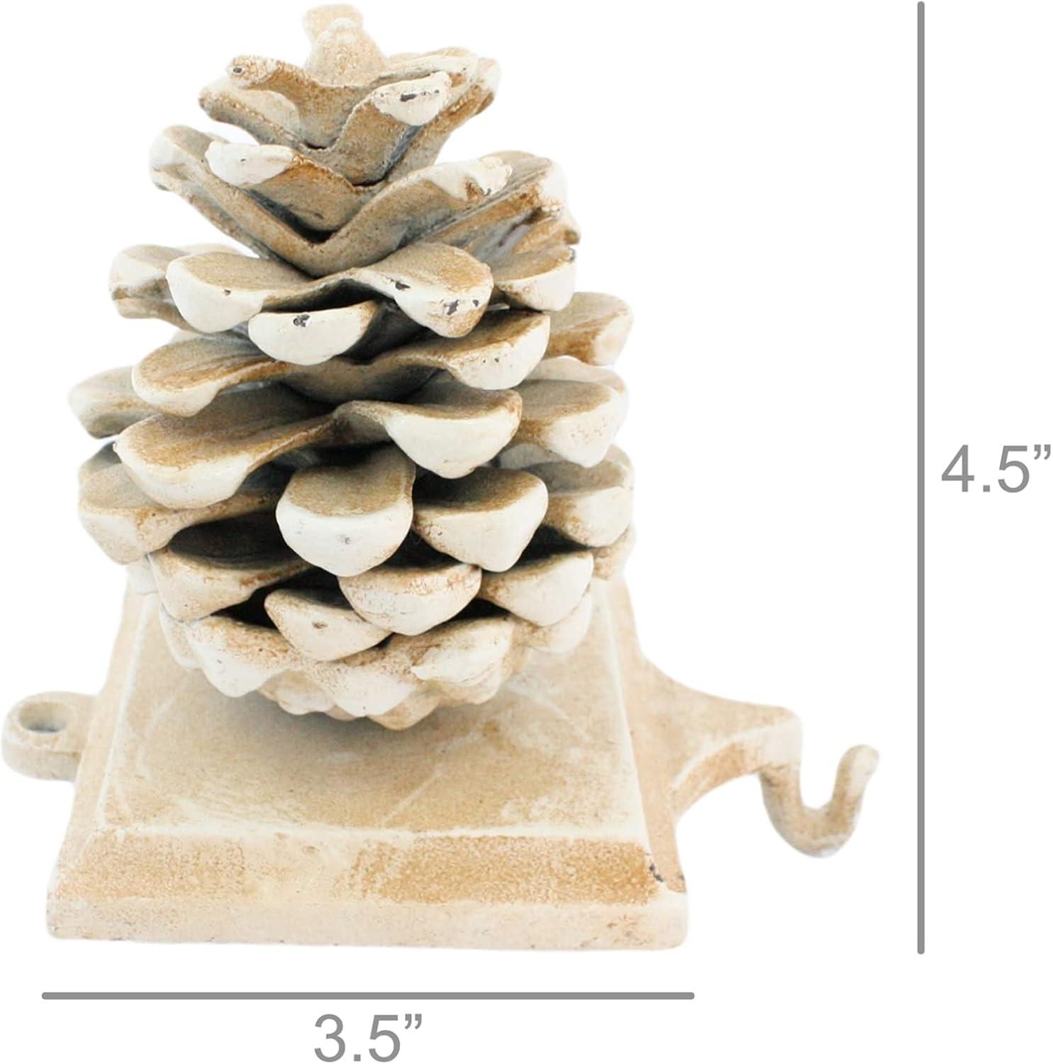HomArt Stocking Holder Pinecone - Cast Iron
