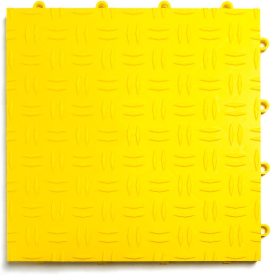 Diamond MotorDeck 12'' W x 12'' L Garage Flooring Tiles in Black