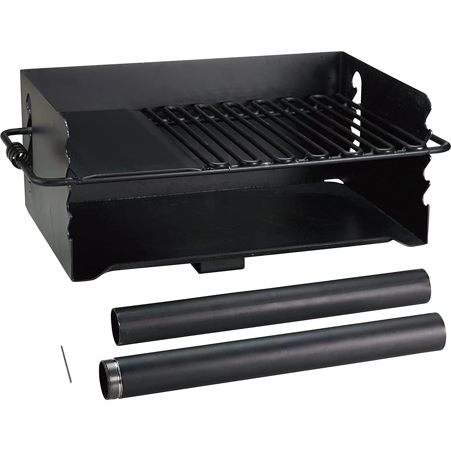 Pilot Rock 16.12'' W Portable Charcoal Grill