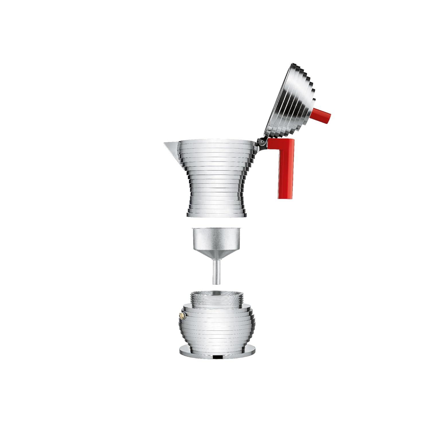 Alessi Pulcina Espresso Coffee Maker MDL02/3 R