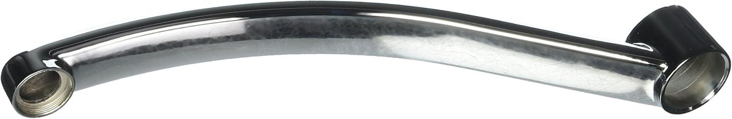 Modern Chrome Low-Arc Spout Assembly for Kitchen Faucet