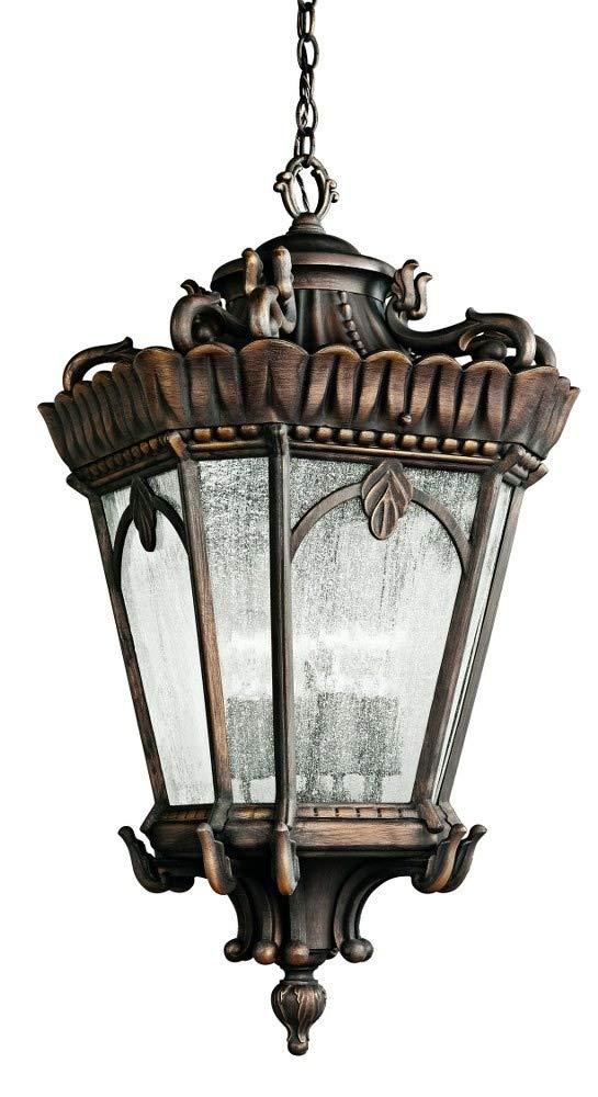 Fleur De Lis Living Guzzi 4 - Light Outdoor Hanging Lantern