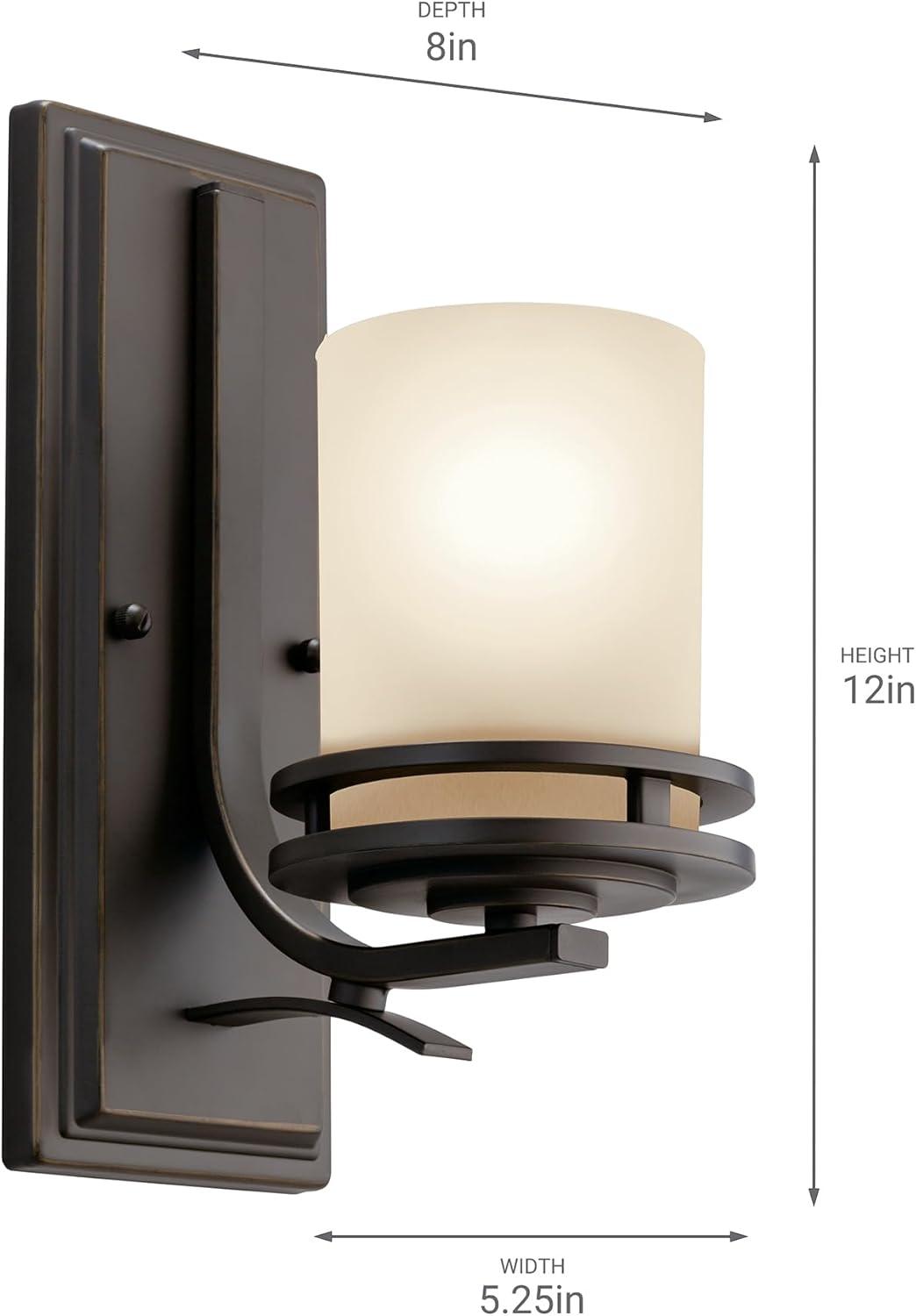 Hendrik Steel Armed Sconce