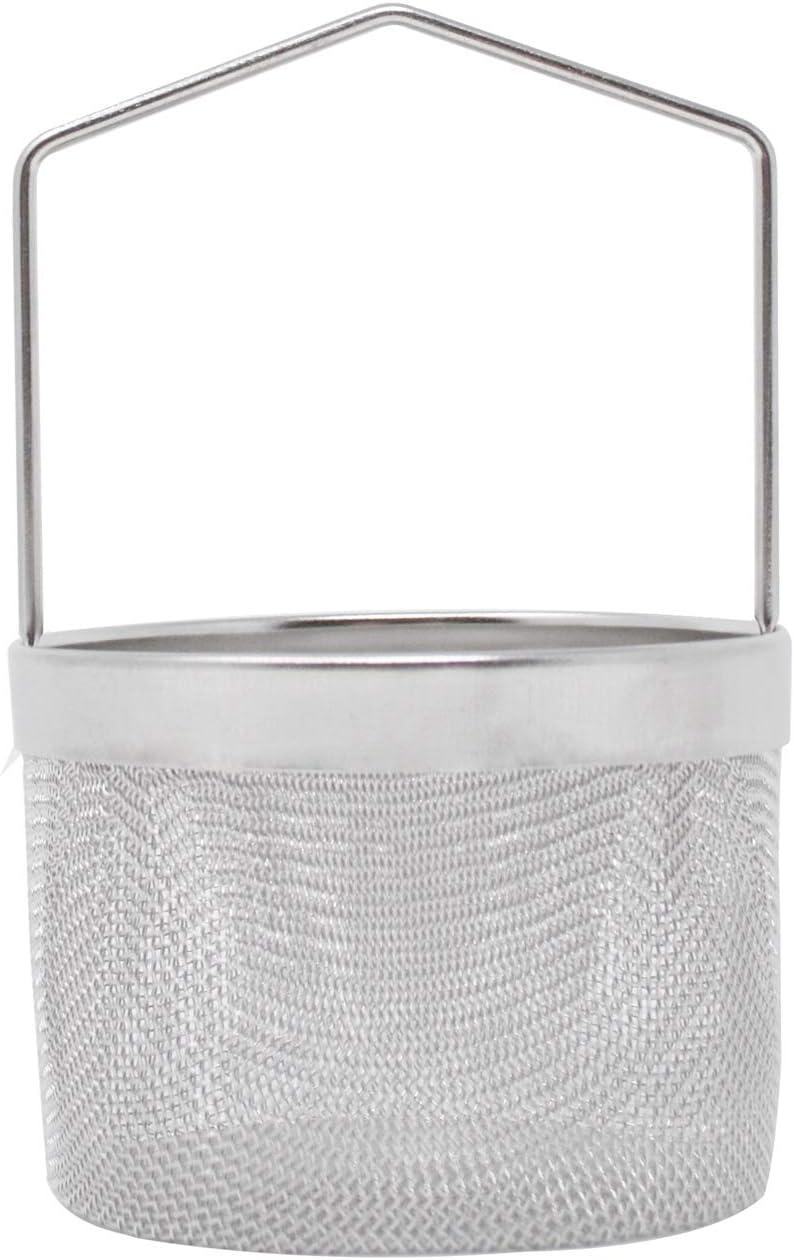 Small Stainless Steel Ultrasonic Storage Basket, 4 Inches