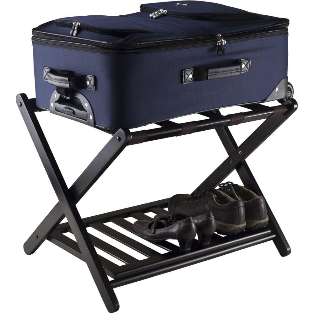 Folding Wood Luggage Rack