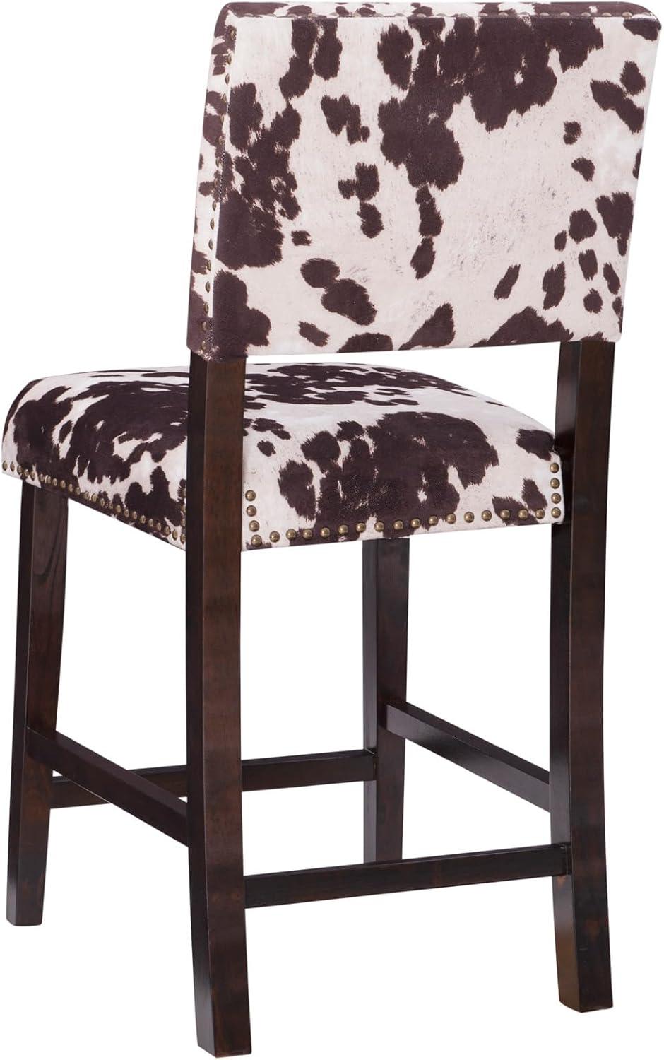 Corey 24" Counter Height Barstool Wood - Linon