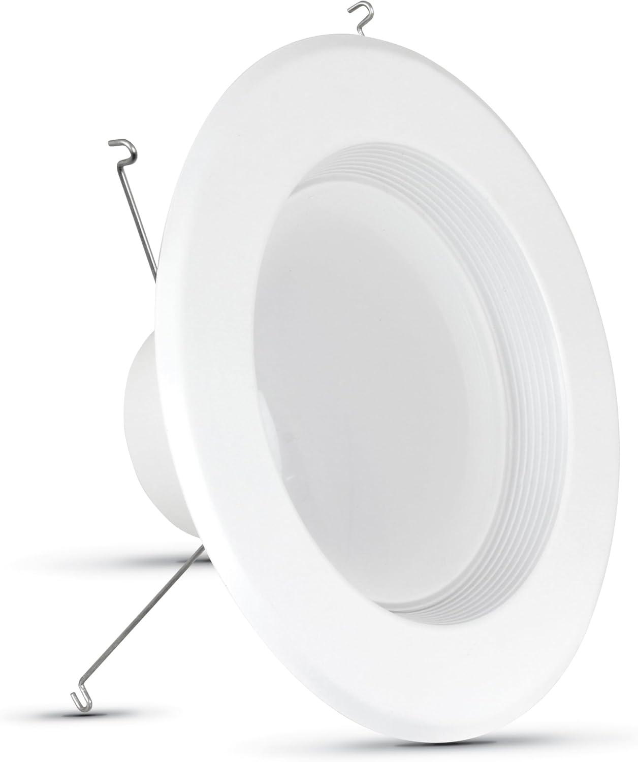 Feit Electric Enhance White 5-6 in. W LED Dimmable Recessed Downlight 12.3 W