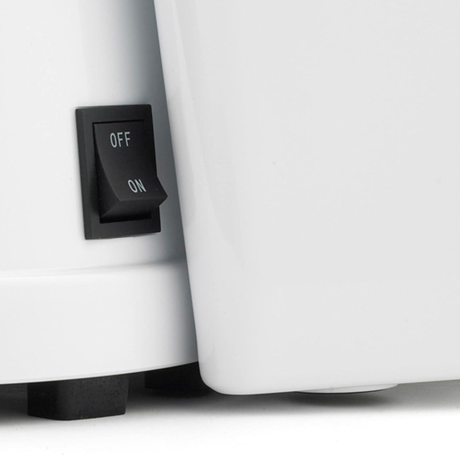Omega High-Speed Automatic Pulp Ejection Juicer, in White (J4000)
