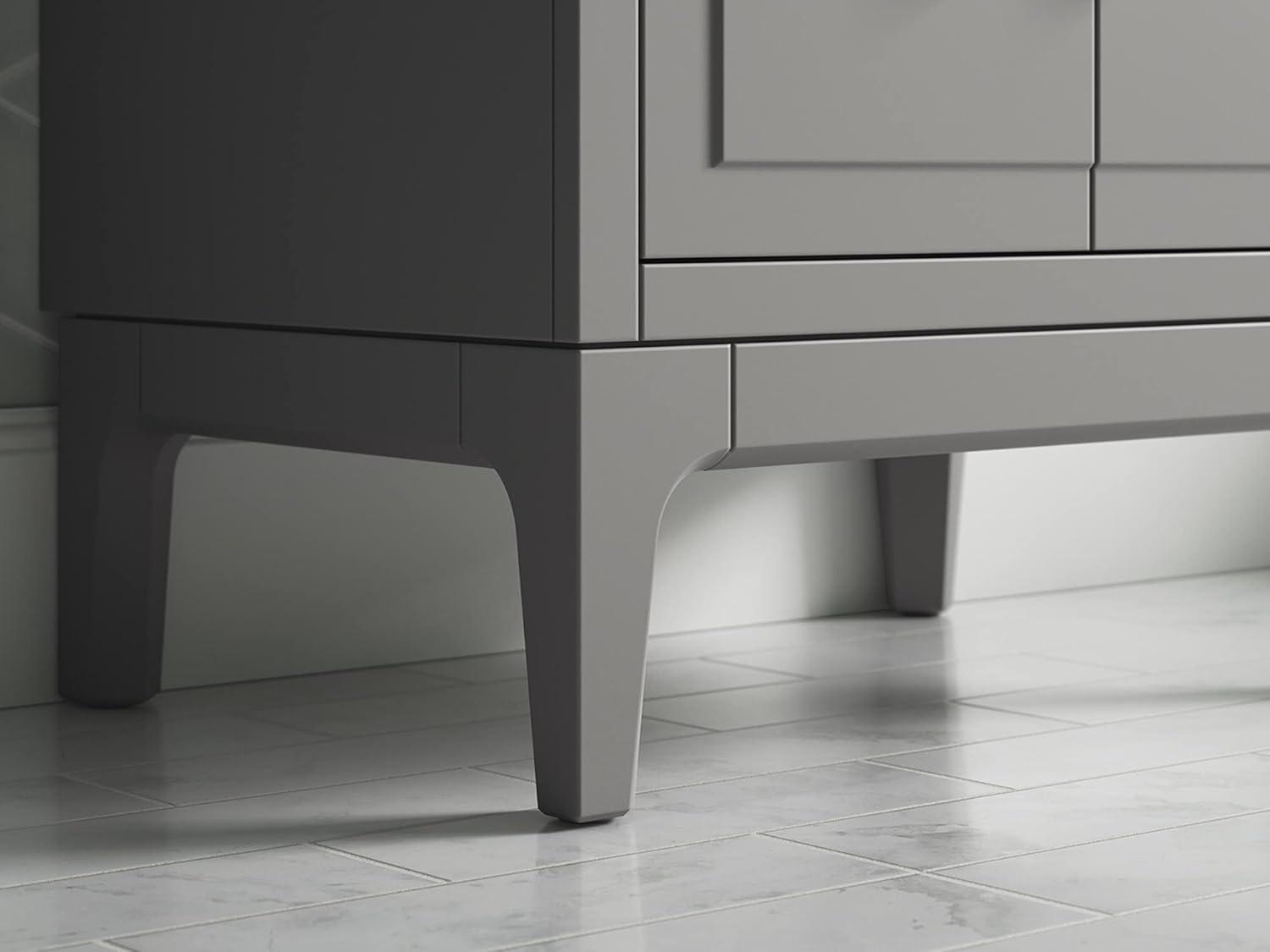 Seer 24" Freestanding Single Bathroom Vanity Cabinet with Sink and Quartz Top