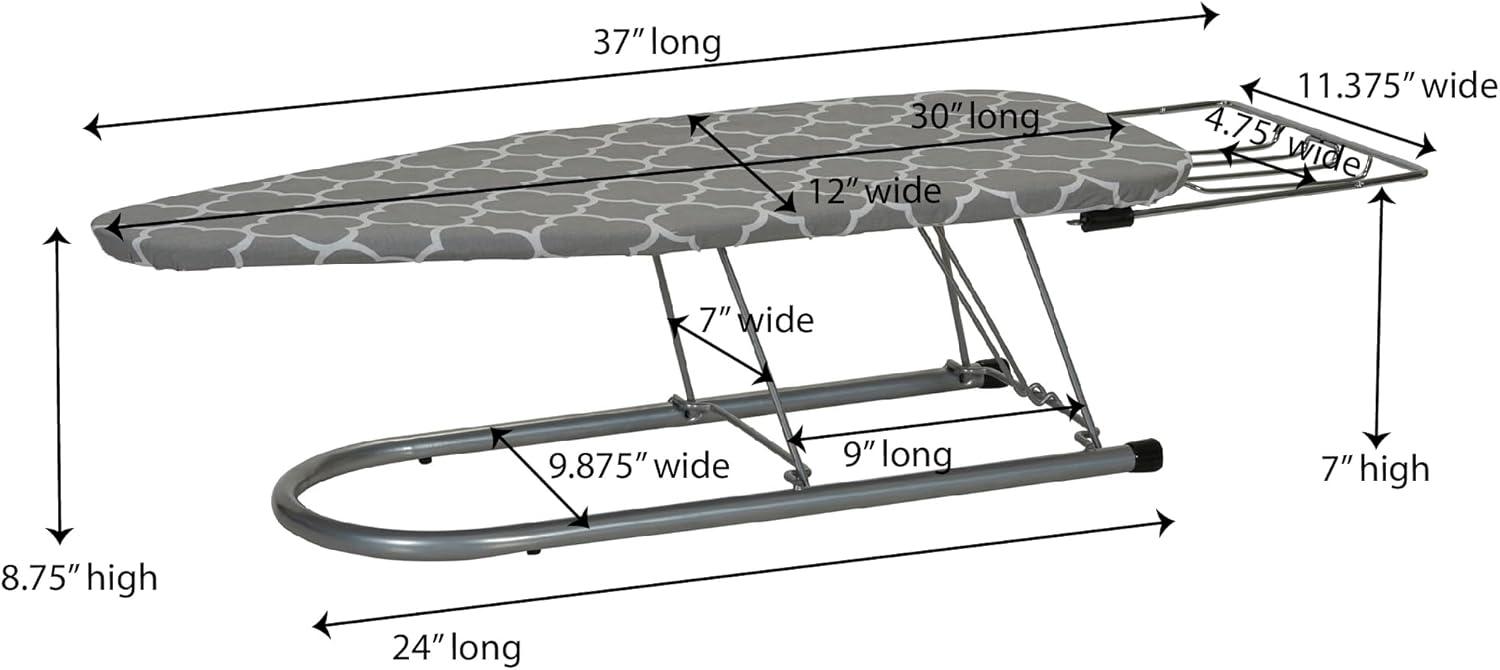 Household Essentials Metal Tabletop Ironing Board
