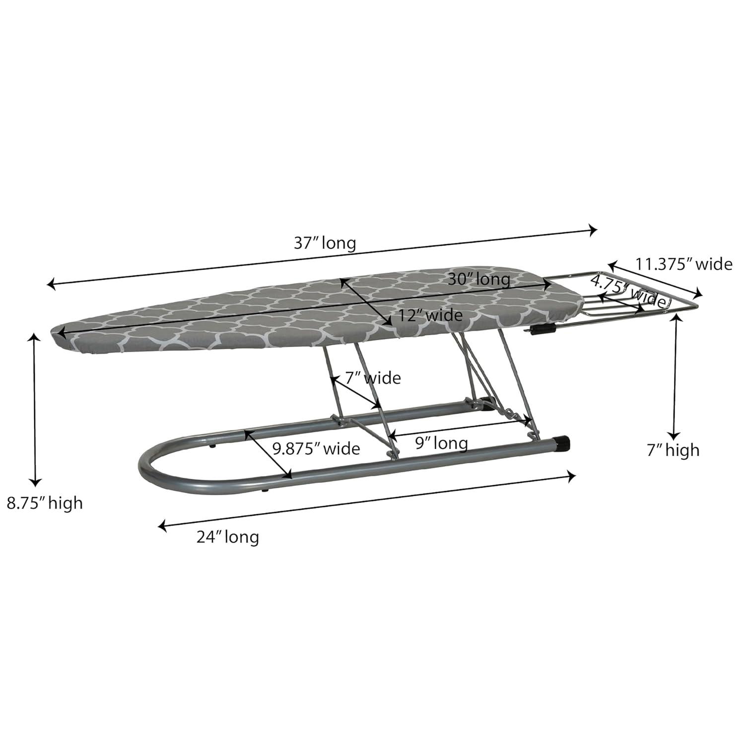 Household Essentials Metal Tabletop Ironing Board
