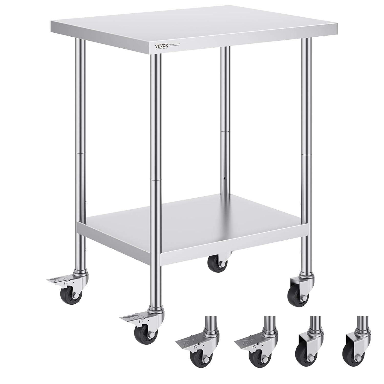 VEVOR Metal Kitchen Cart