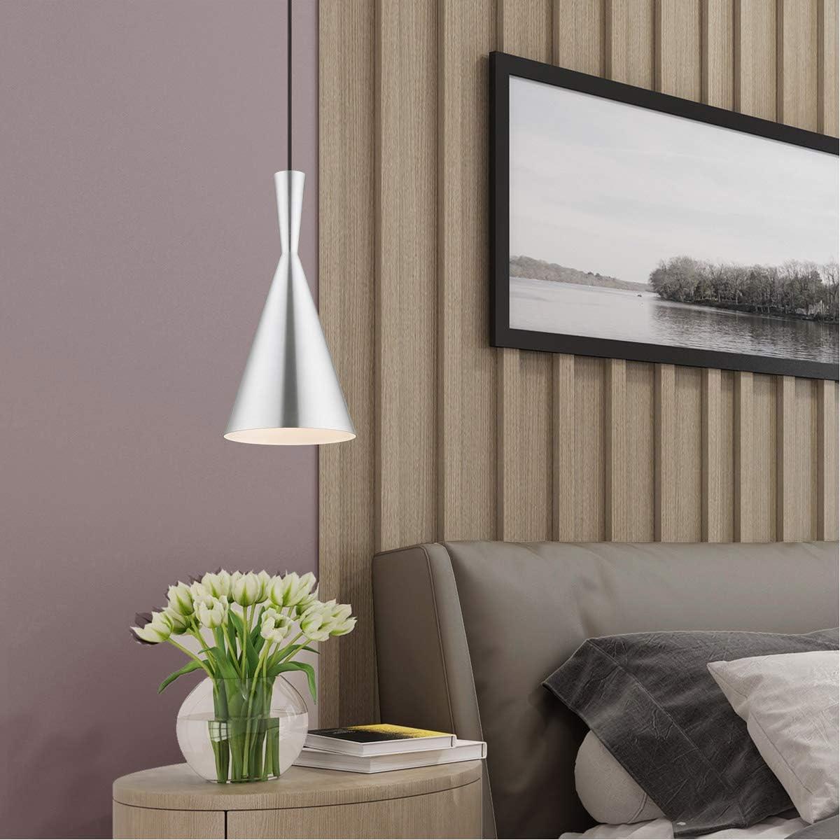 Livex Lighting Waldorf 1 - Light Chandelier in  Brushed Aluminum