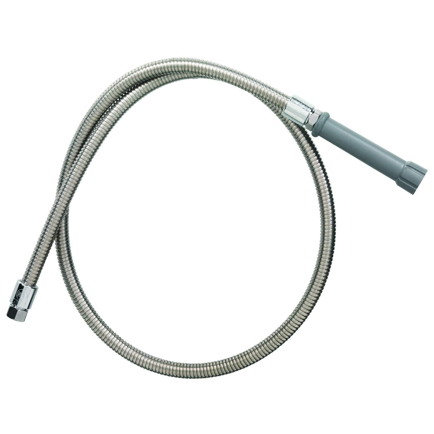 44" Flexible Stainless Steel Hose with Gray Handle