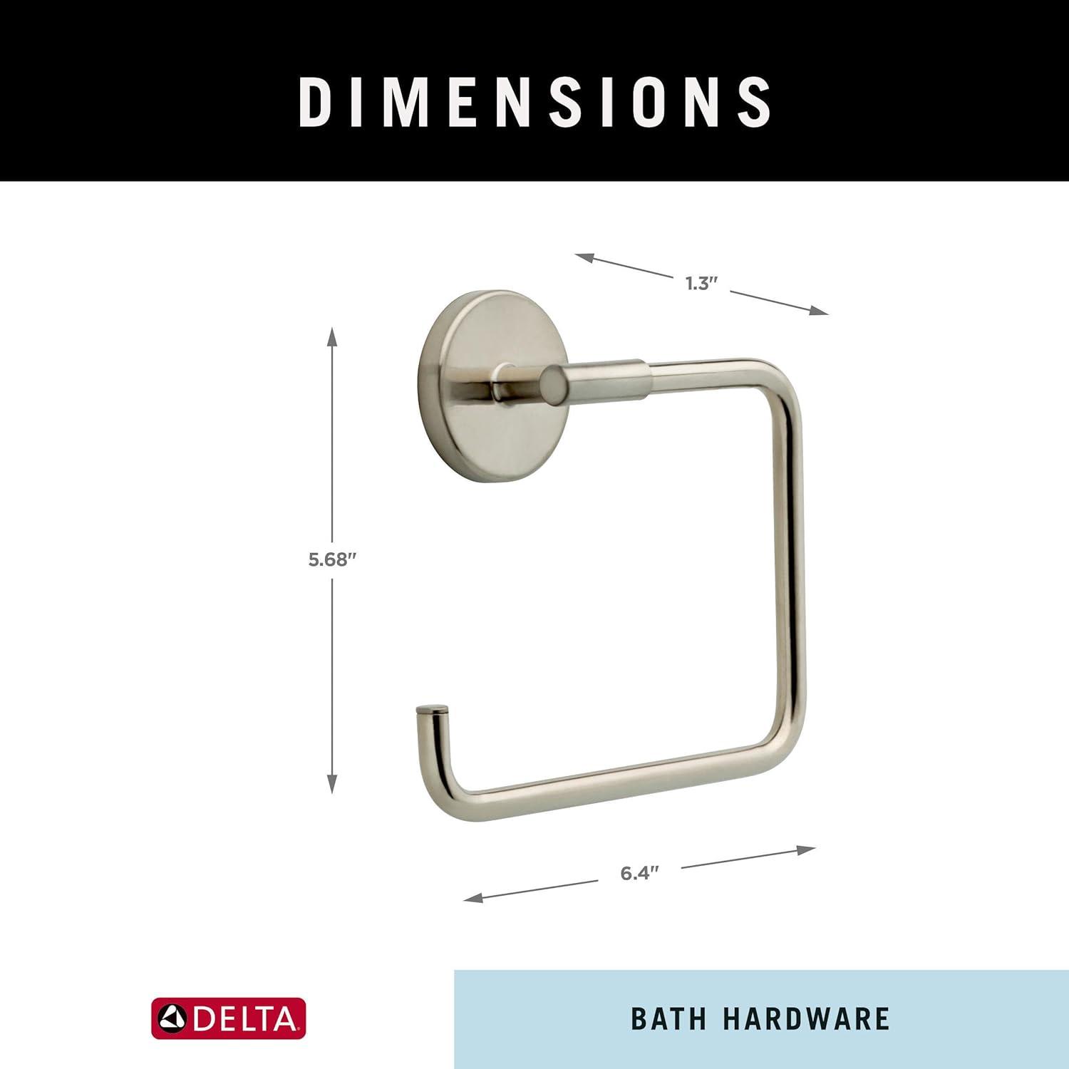 Stainless Steel Modern Wall Mounted Towel Ring