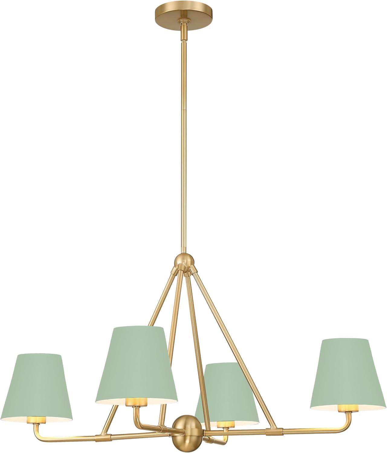 Crystorama Lighting - Xavier - 4 Light Chandelier In Traditional Style-17 Inches