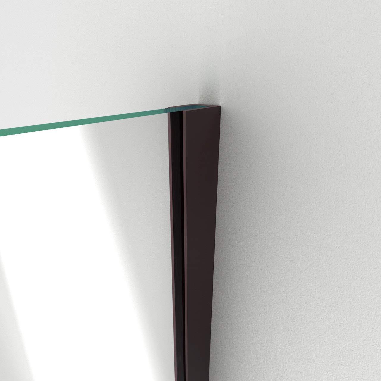 Unidoor Plus 46" W x 72" H Pivot Frameless Shower Door with ClearMax™ Technology