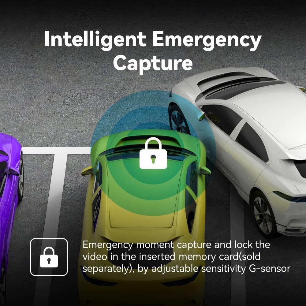 ARMIJU P12 Pro 4K Mirror Dash Cam 12 Inch Rear View Camera with ADAS BSD Voice Control Night Vision Parking Monitoring 32GB Memory Card | Wayfair