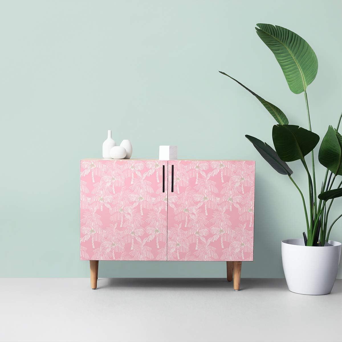 NextWall  Palm Beach Peel and Stick Wallpaper Flamingo