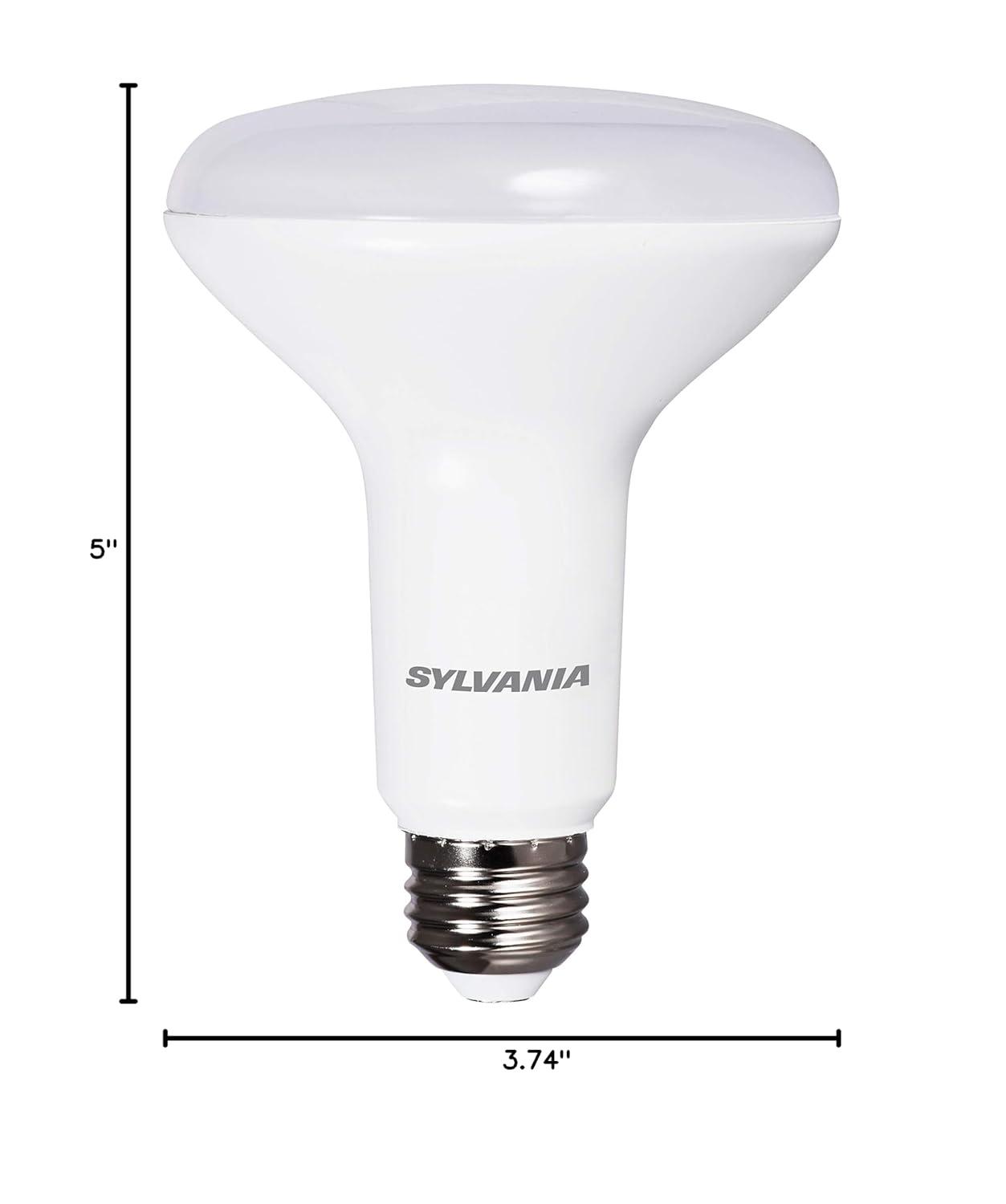 Sylvania TruWave BR30 E26 (Medium) LED Floodlight Bulb Soft White 65 Watt Equivalence 2 pk