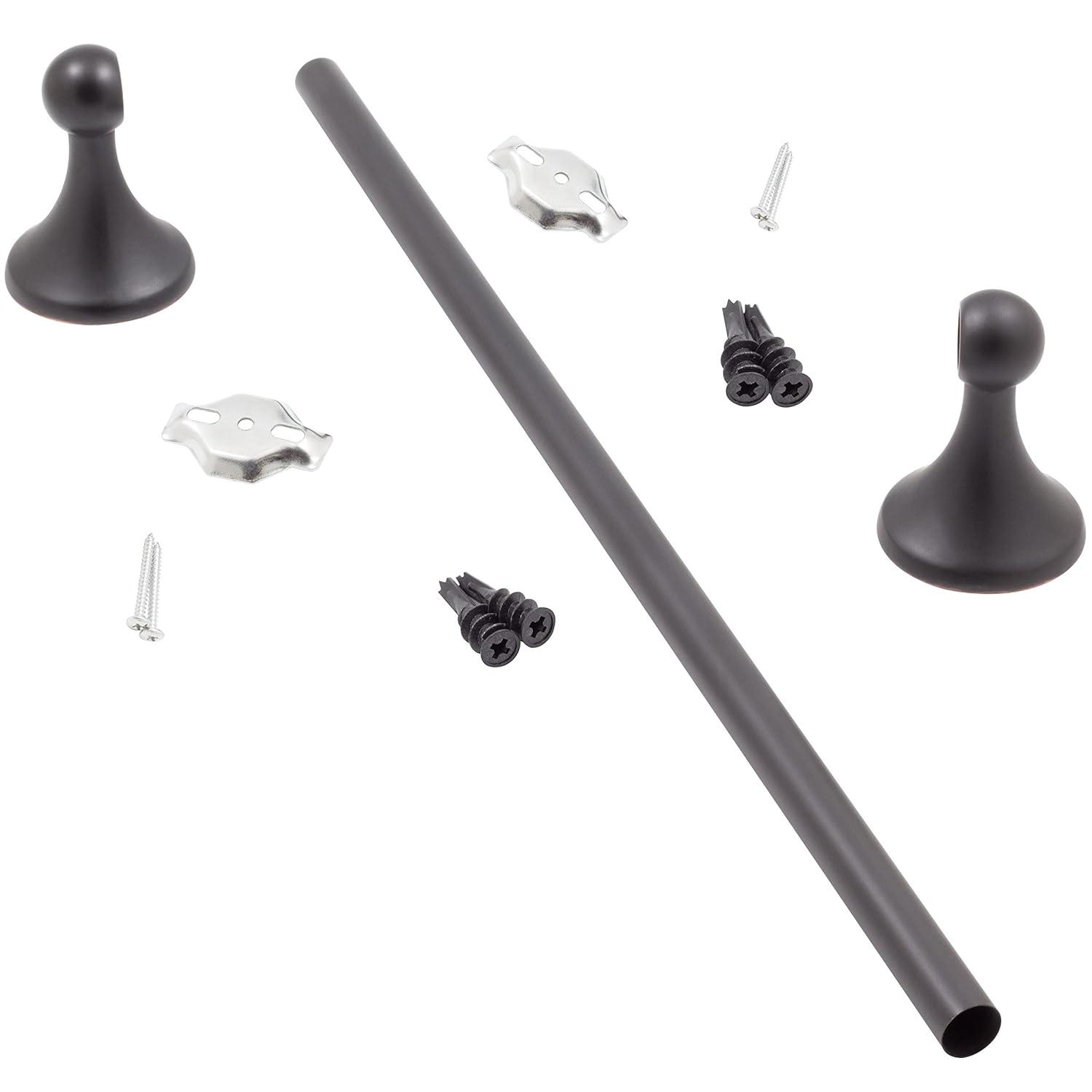 Vintage Bronze 30-Inch Coastal Towel Bar