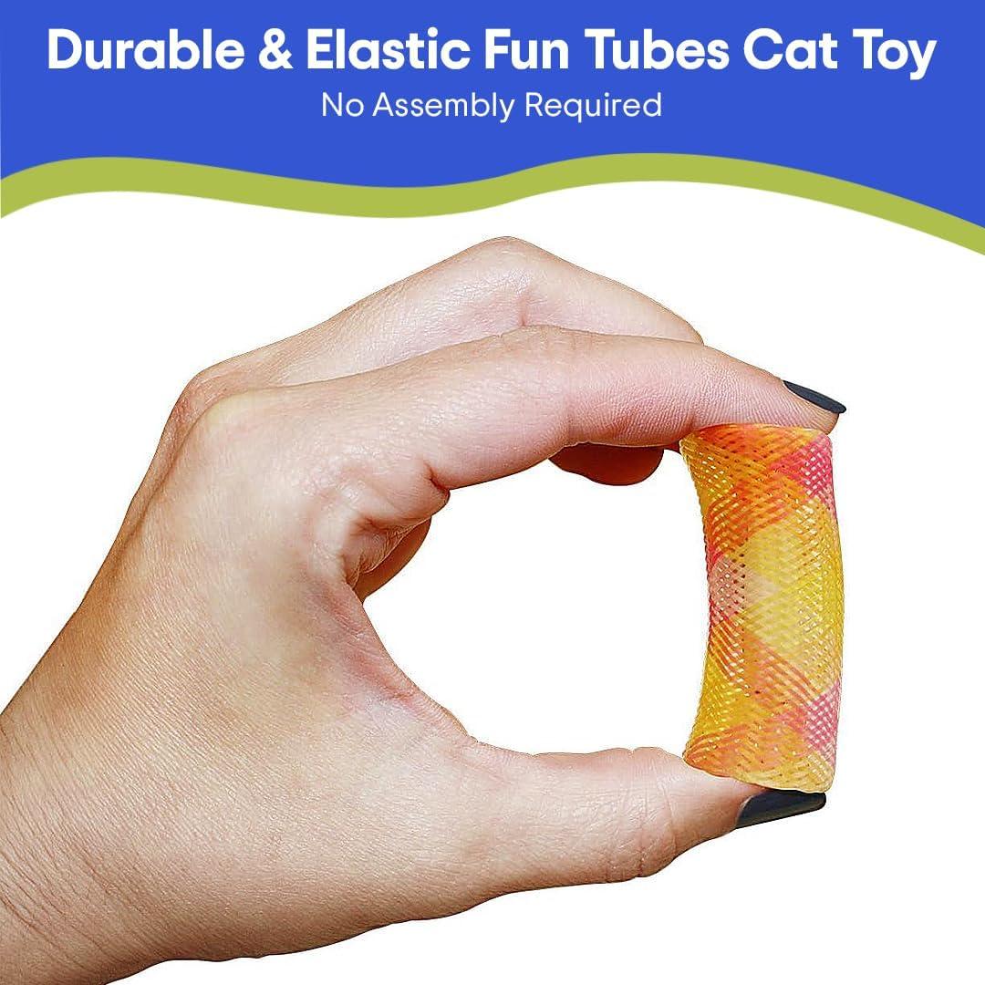 Ethical Pet Spot Kitty Fun Tubes 3 Count  Durable Interactive Cat Toy