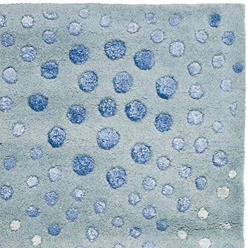 Soho Light Blue Doormat 2 ft. x 3 ft. Geometric Area Rug
