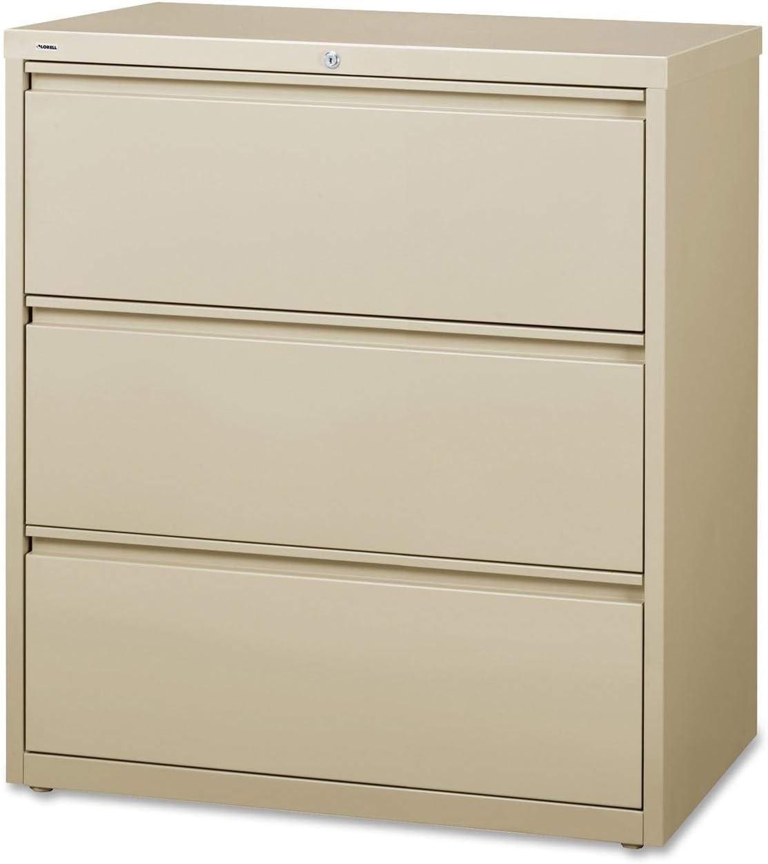 Inbox Zero Pabel 36'' Wide 3 -Drawer Steel File Cabinet