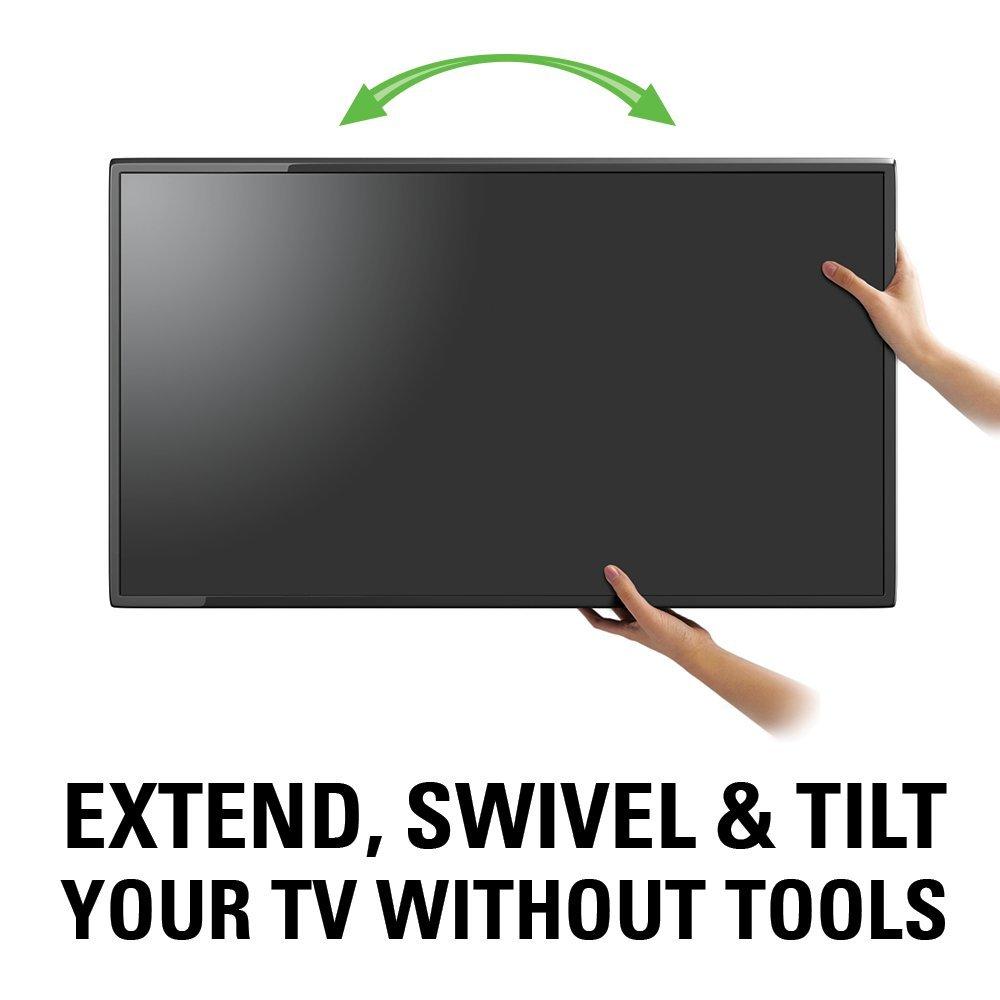 Sanus Classic Large Full Motion Wall Mount for 37-80" TVS - Black (MLF13-B1)