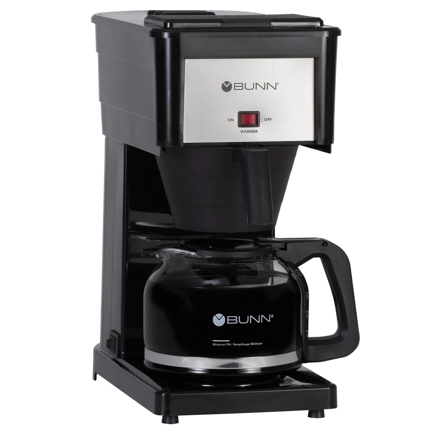 BUNN GRB High Altitude Speed Brew Classic 10-Cup Drip Coffee Maker, Black, 38300.0065