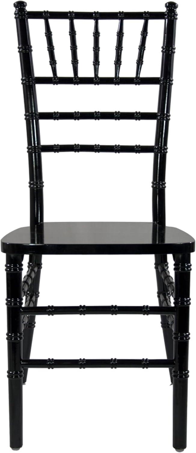 Flash Furniture Advantage Black Wood Chiavari Chair