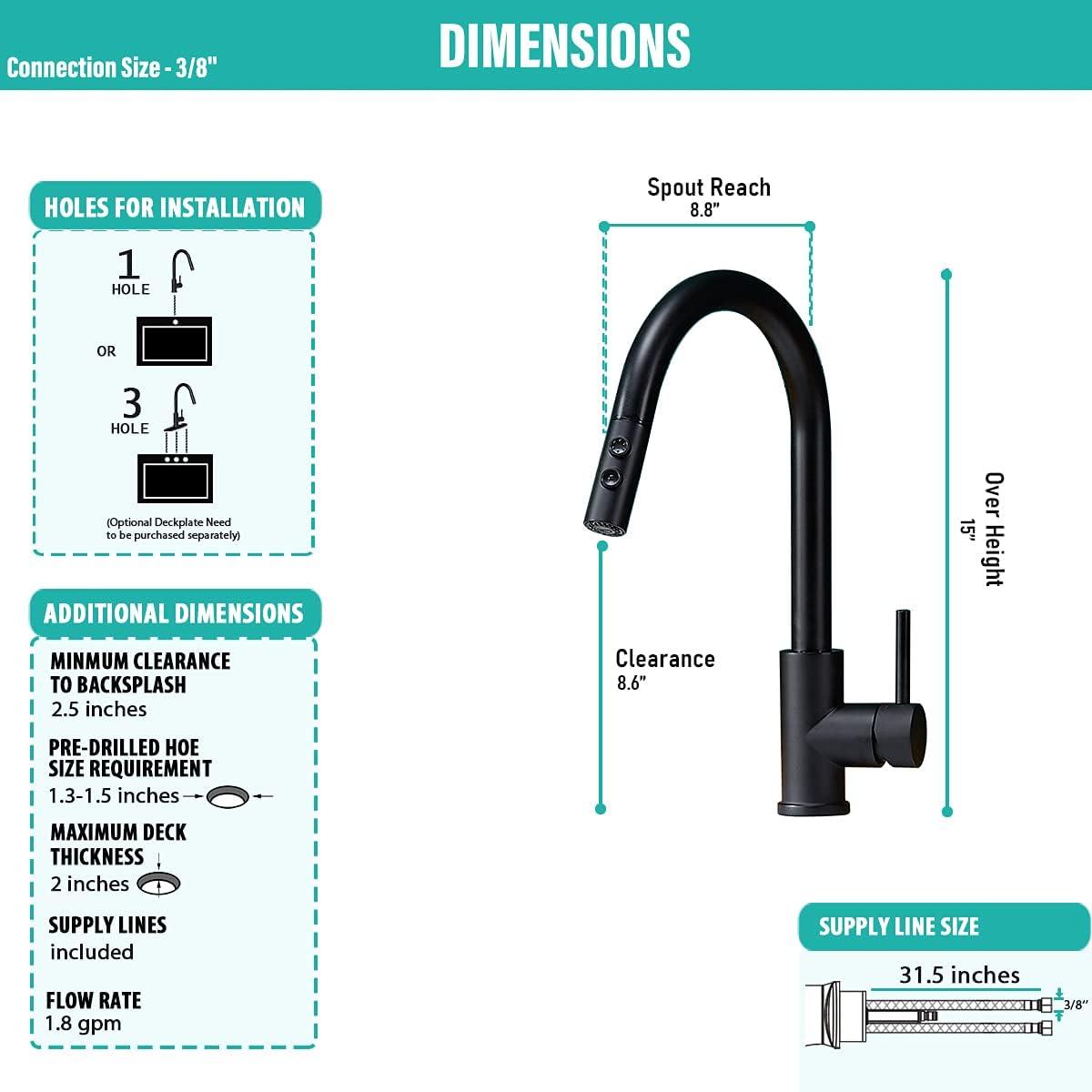 Stellen Pull Down Bar Faucet