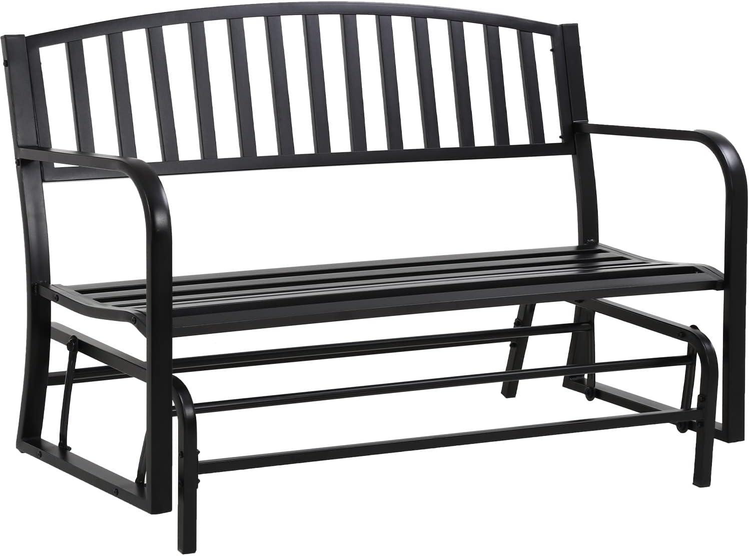 Stainless Steel Outdoor Bench