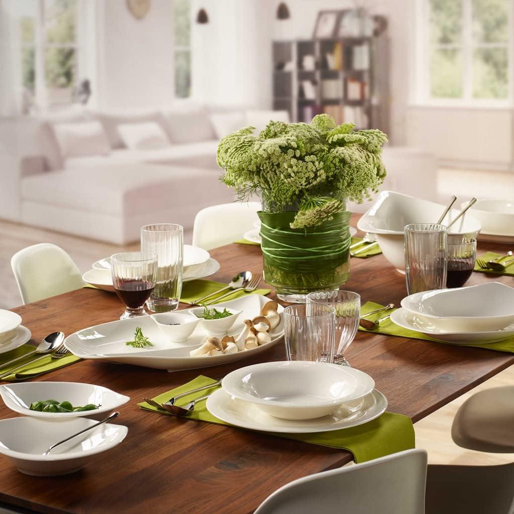 Villeroy & Boch Villeroy & Boch New Cottage Basic Round 4 Piece Place Setting, White