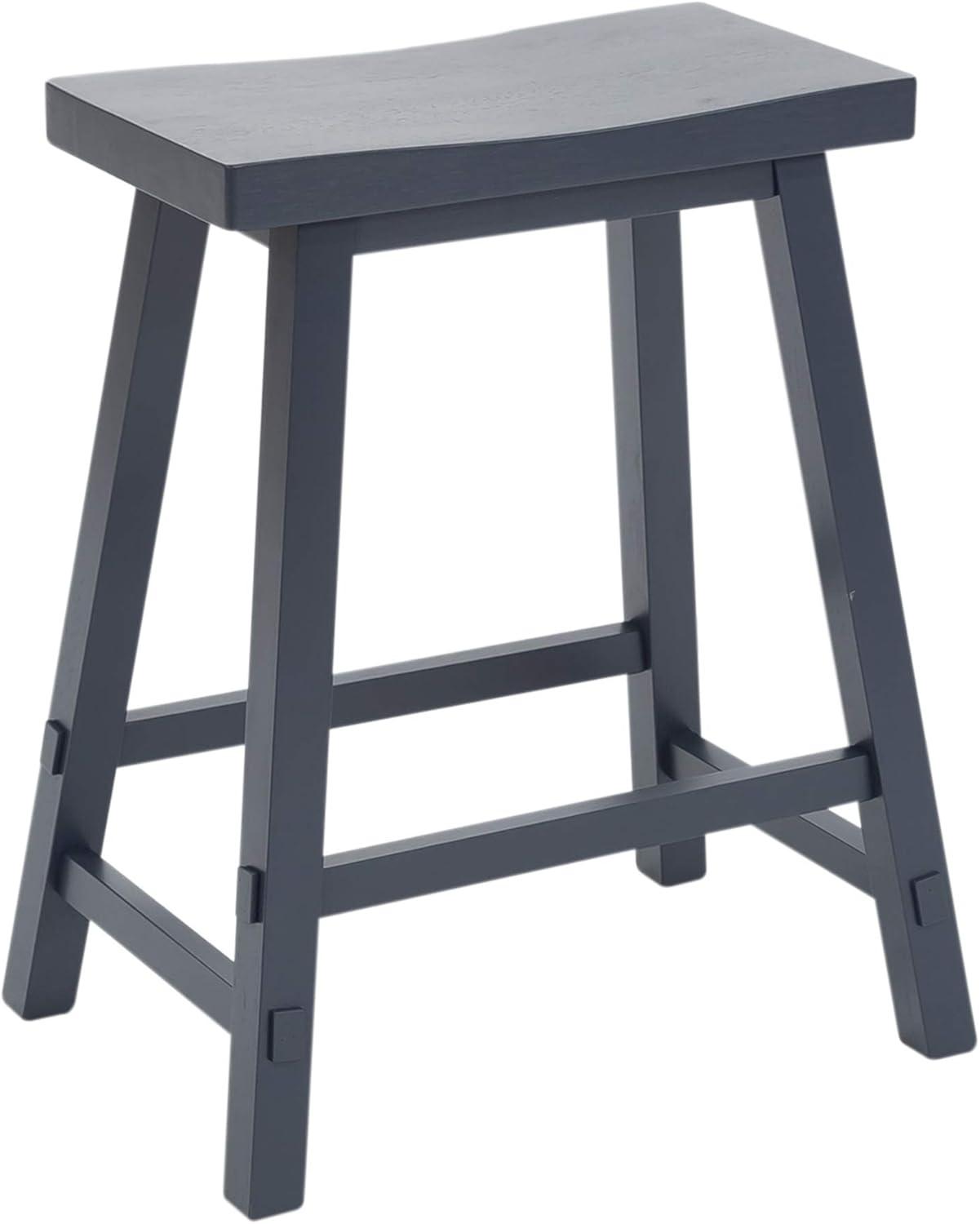 Liberty Furniture Industries 24 Inch Sawhorse Counter Stool- Navy