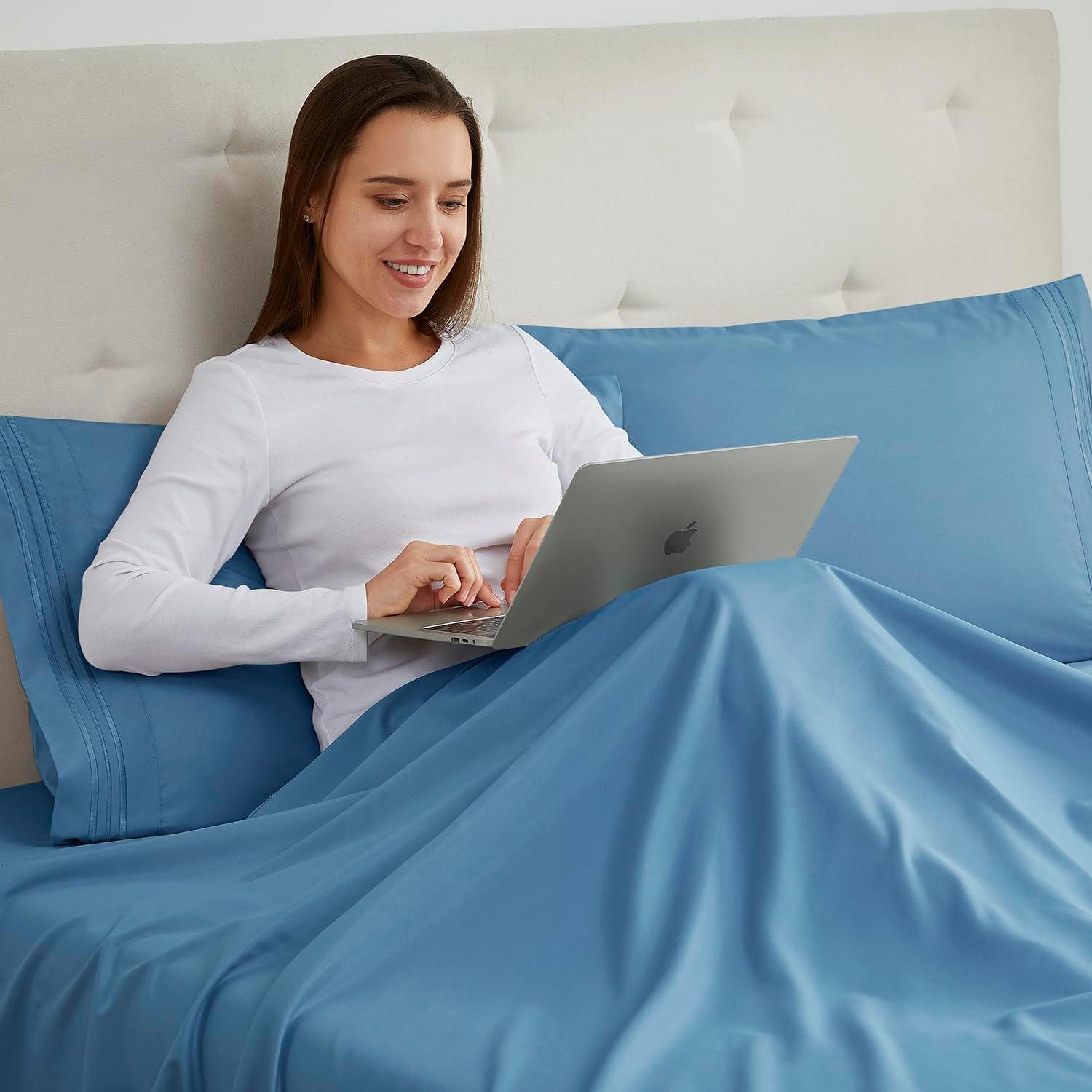 Bare Home Microfiber Pillowcase Set Envelope Closure