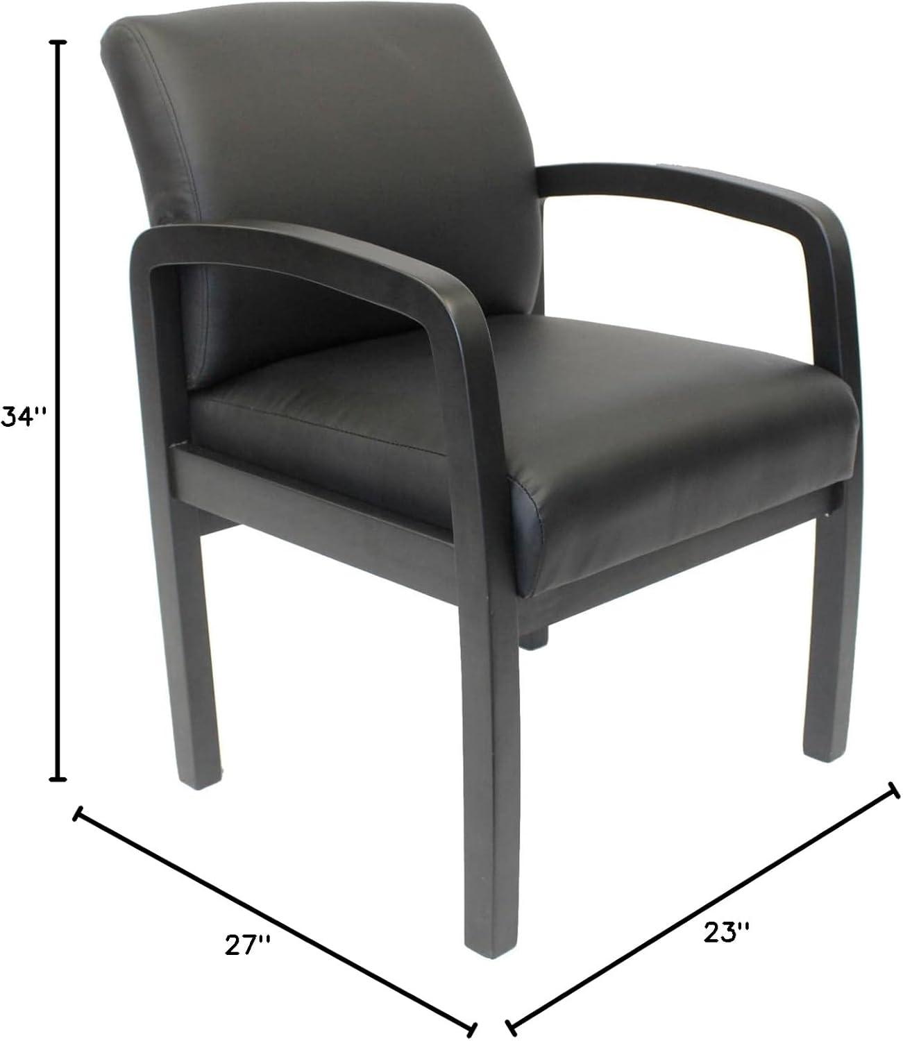 Office Guest Chair Black - Boss Office Products