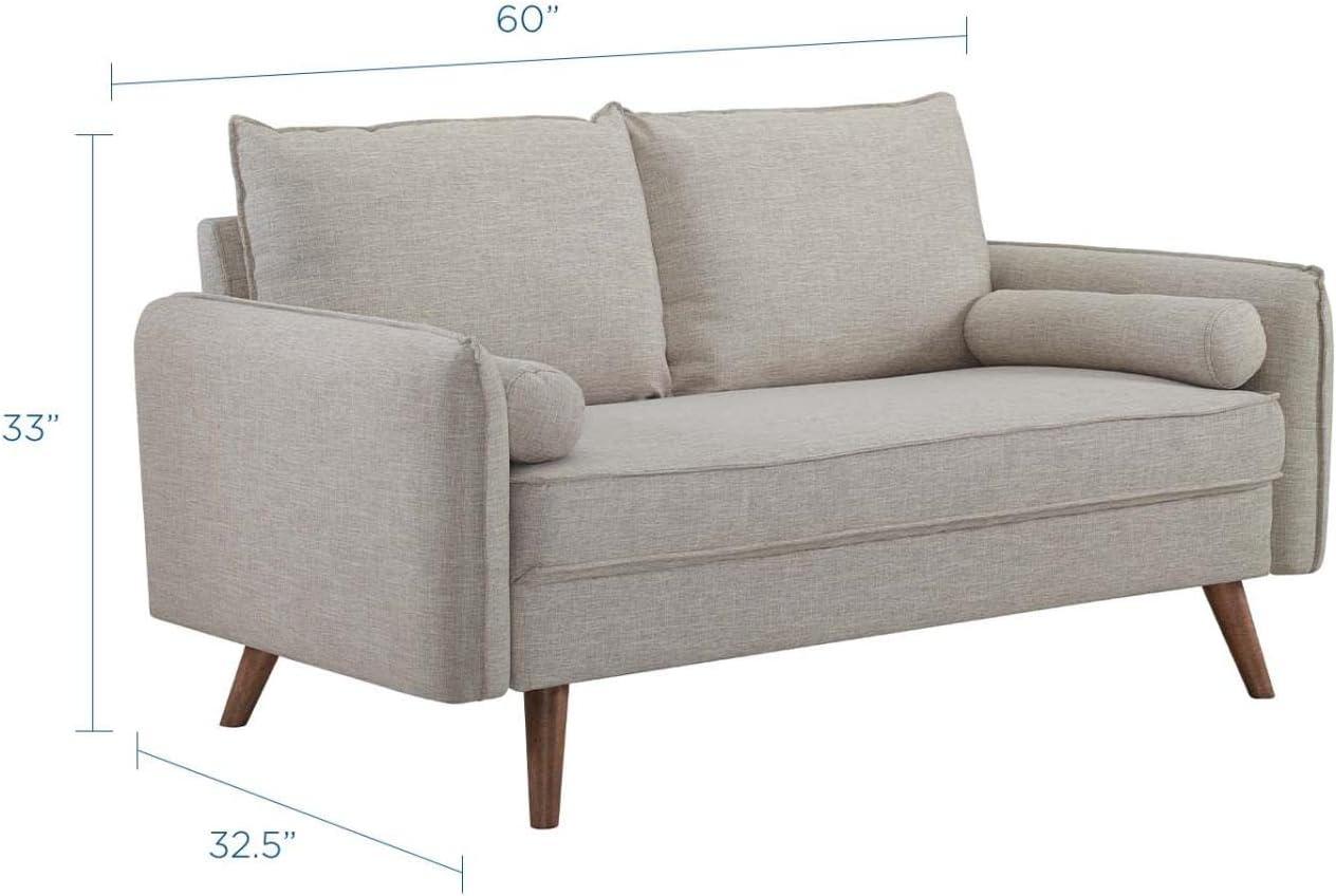 Modway Revive Upholstered Fabric Loveseat