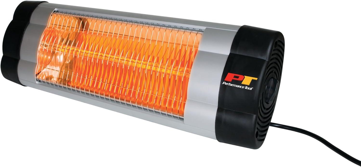 1500 Watt Stainless Steel Infrared Electric Heater with Thermostat