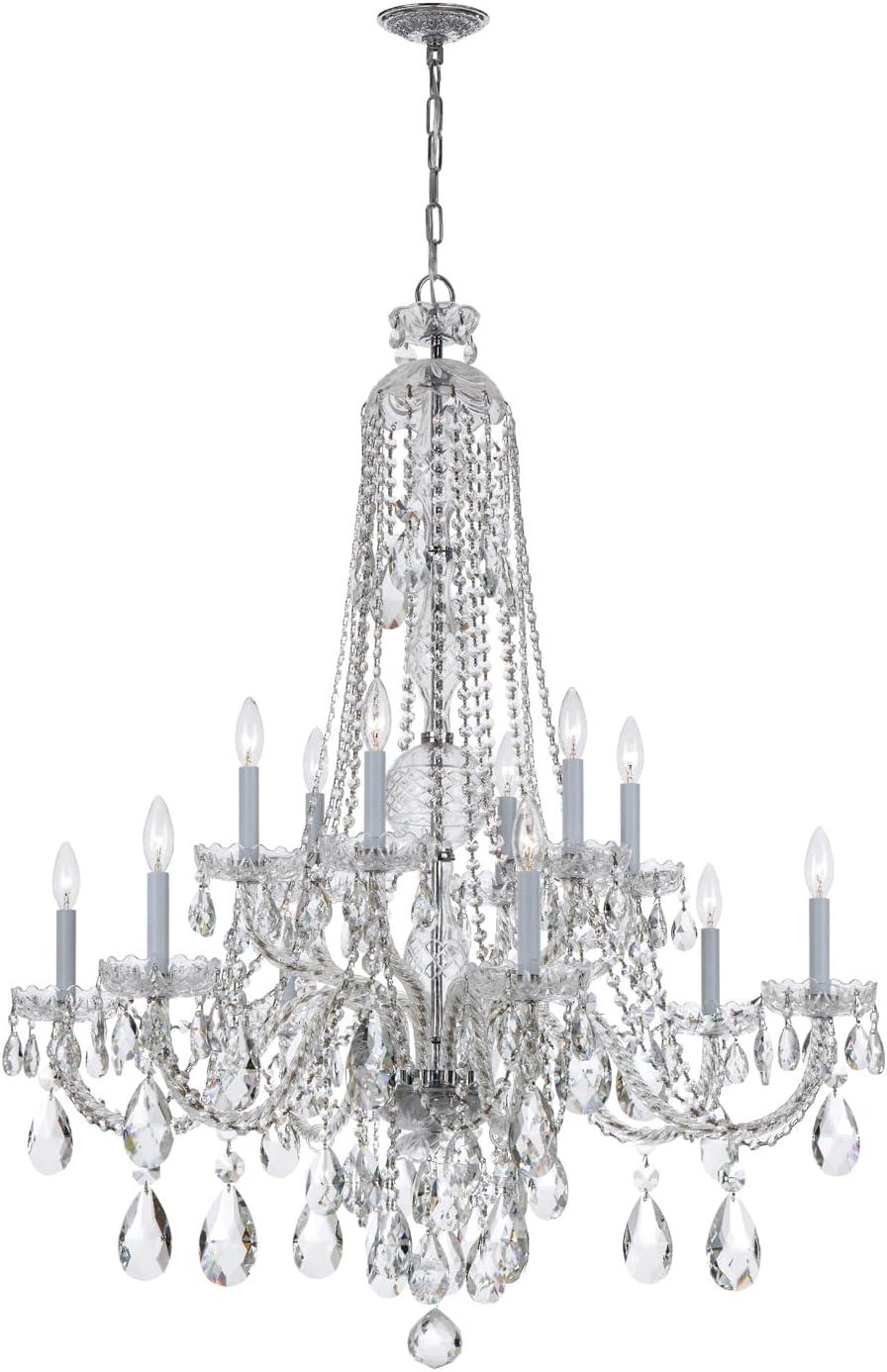 Crystorama Lighting - 12 Light Chandelier - Chandelier - Crystal - 12 Light