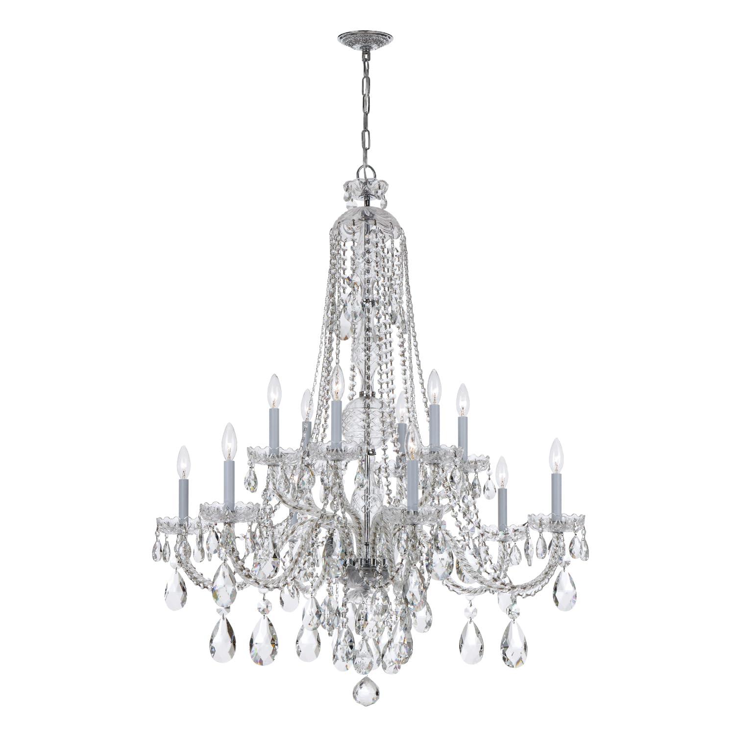 Crystorama Lighting - 12 Light Chandelier - Chandelier - Crystal - 12 Light